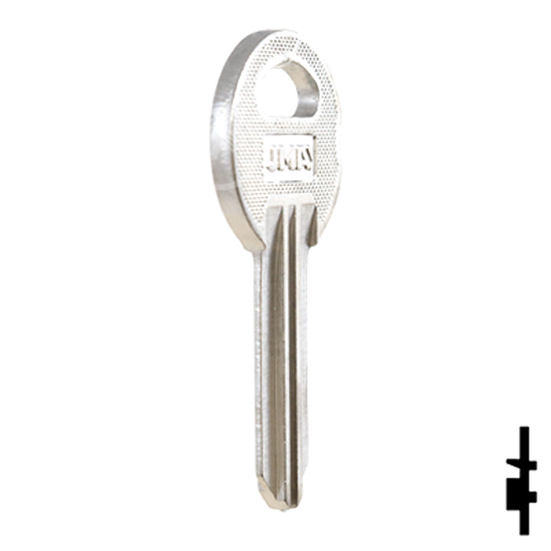 Uncut NP Key Blank | Illinois | ILL6, 1042B Office Furniture-Mailbox Key JMA USA