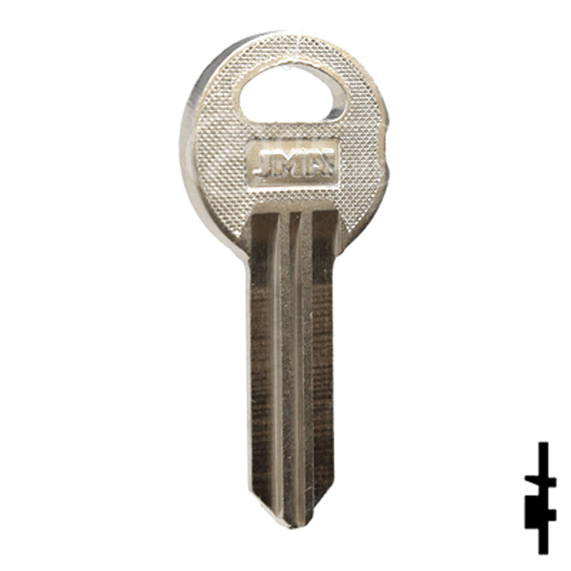 Uncut NP Key Blank | Illinois | ILL6, 1042B Office Furniture-Mailbox Key JMA USA