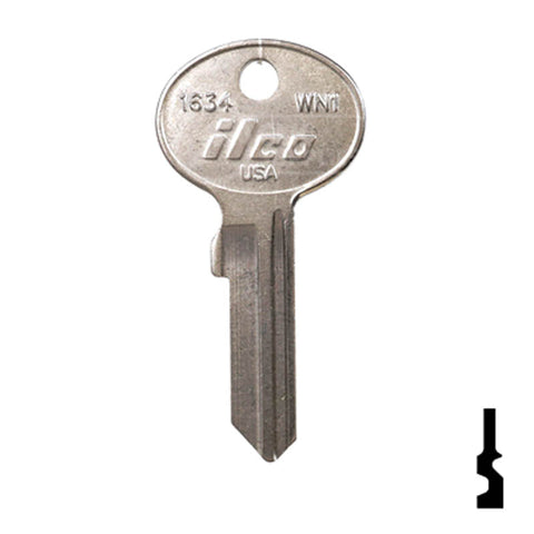 WN1, 1634 Wind Key Office Furniture-Mailbox Key Ilco