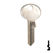 WN1, 1634 Wind Key Office Furniture-Mailbox Key Ilco