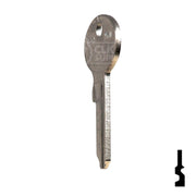 WN1, 1634 Wind Key Office Furniture-Mailbox Key Ilco