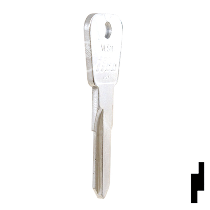 WS11 Gas Cap Key Office Furniture-Mailbox Key Ilco