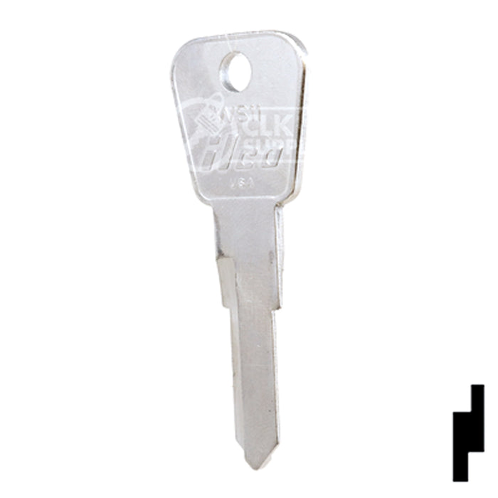 WS11 Gas Cap Key Office Furniture-Mailbox Key Ilco