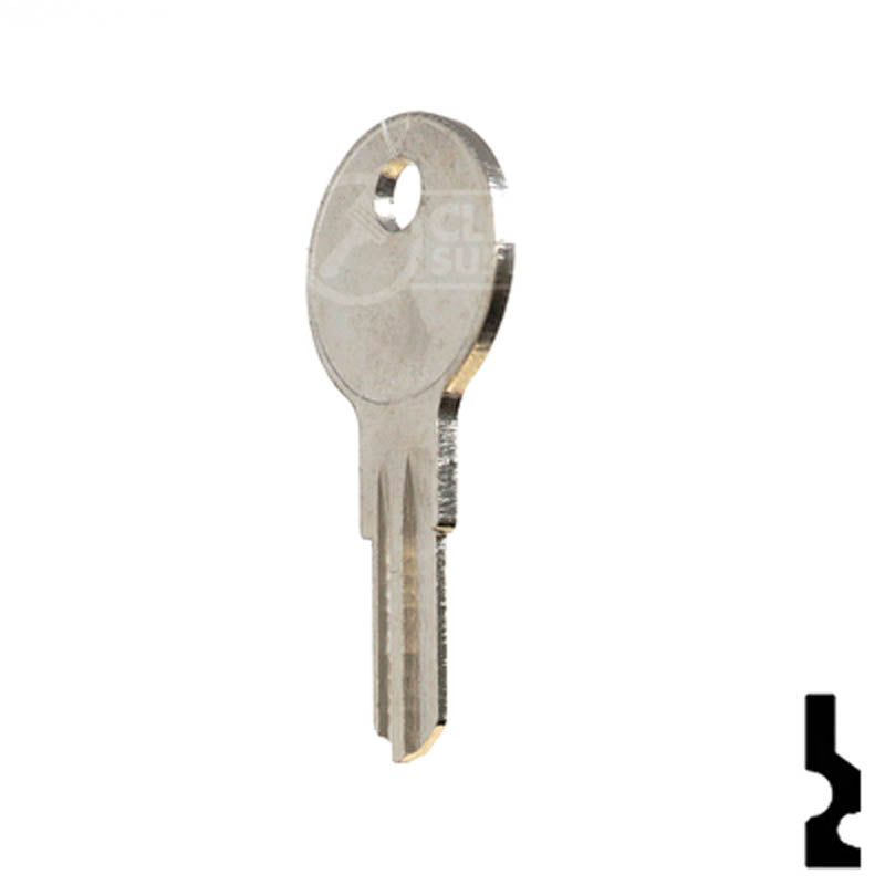 WTP1 / 1616 Wright Products Office Furniture-Mailbox Key Ilco