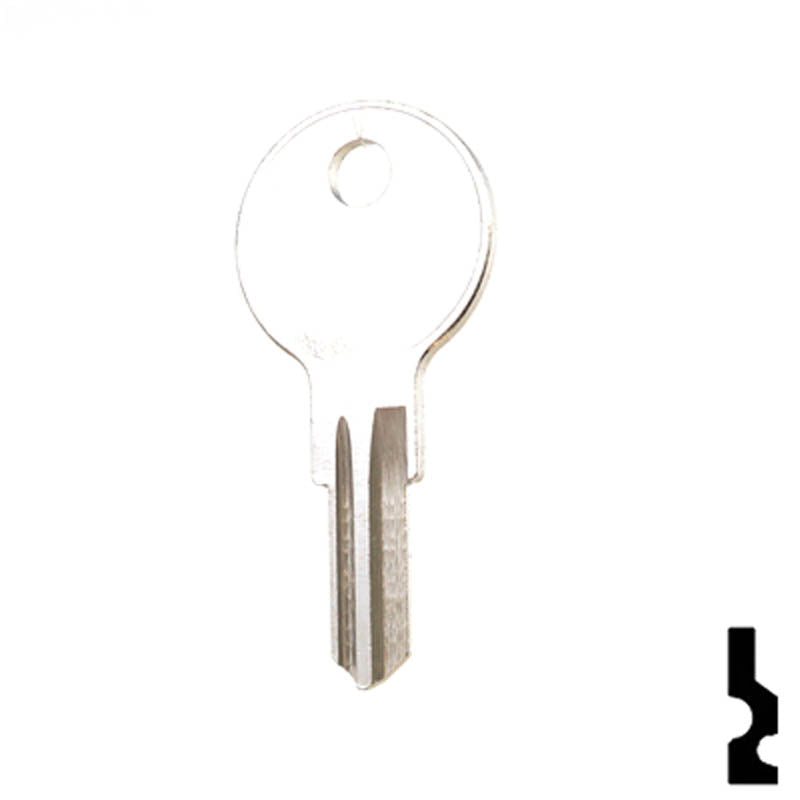 WTP1 / 1616 Wright Products Office Furniture-Mailbox Key Ilco