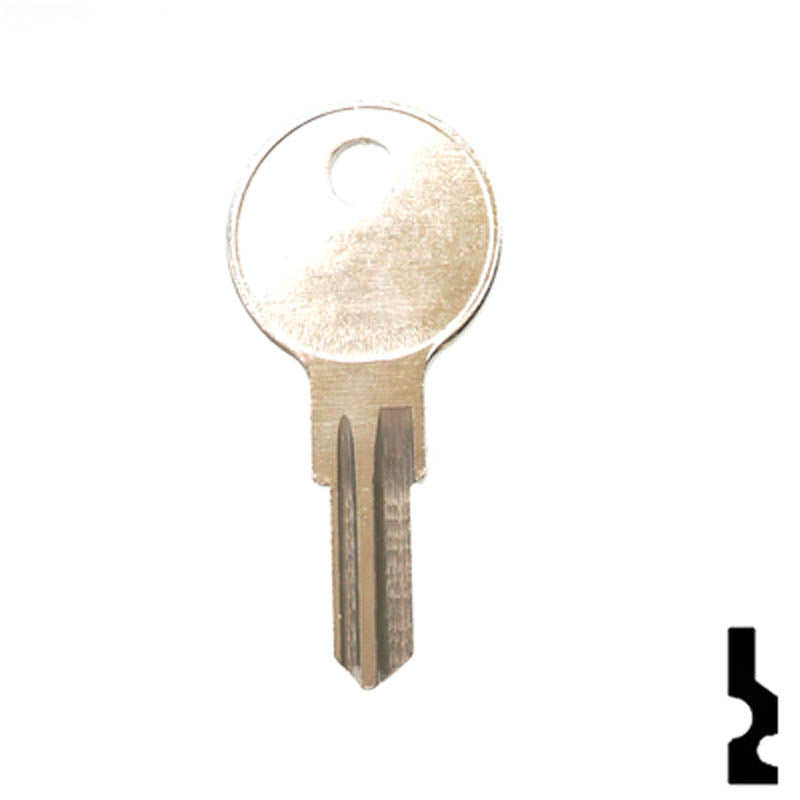 WTP1 / 1616 Wright Products Office Furniture-Mailbox Key Ilco