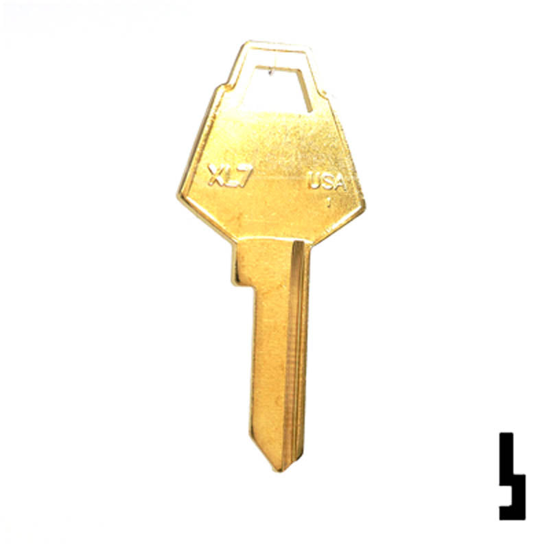XL7, 1180S XL Lock Key Office Furniture-Mailbox Key JMA USA