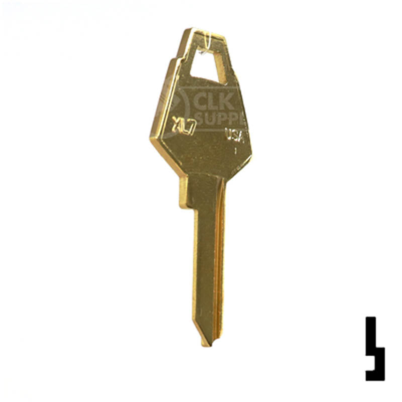 XL7, 1180S XL Lock Key Office Furniture-Mailbox Key JMA USA