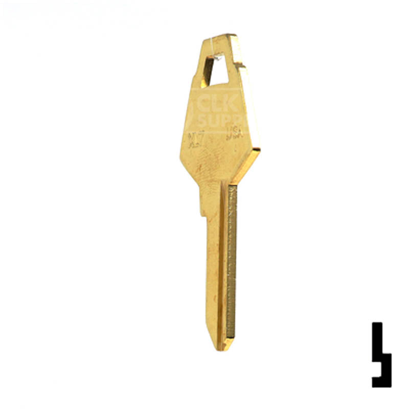 XL7, 1180S XL Lock Key Office Furniture-Mailbox Key JMA USA