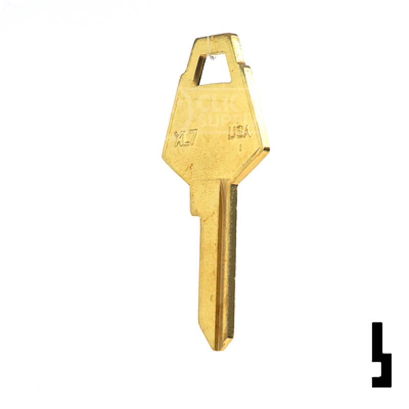 XL7, 1180S XL Lock Key Office Furniture-Mailbox Key JMA USA