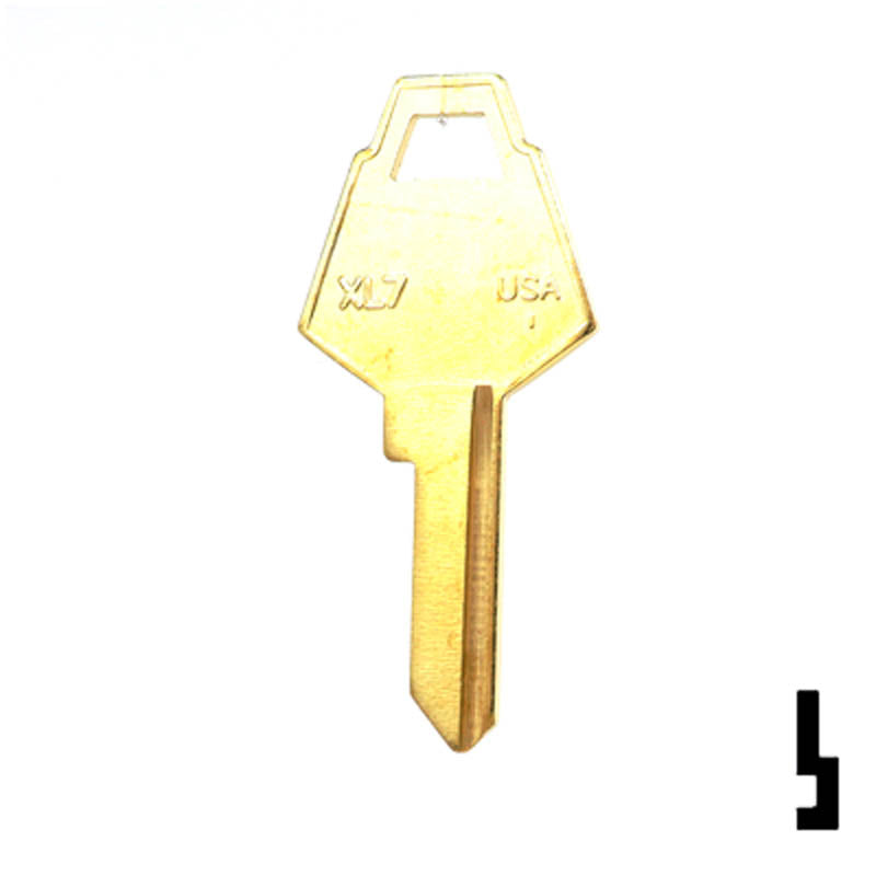 XL7, 1180S XL Lock Key Office Furniture-Mailbox Key JMA USA