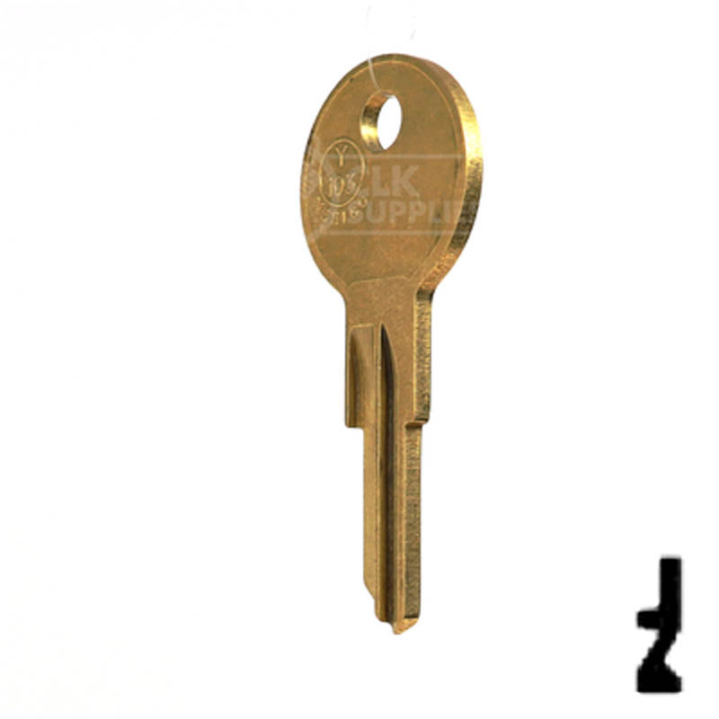 Y103, O1122B Yale Key Office Furniture-Mailbox Key JMA USA