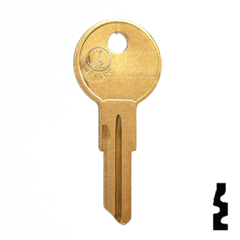 Y12, O1122A Yale Key Office Furniture-Mailbox Key JMA USA
