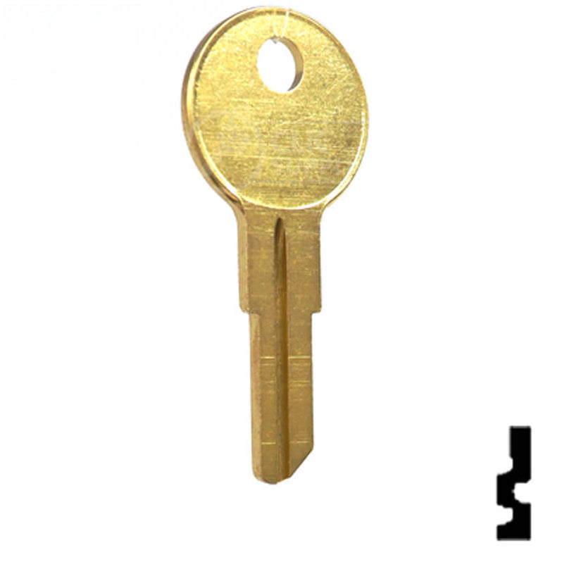 Uncut Key Blank | Yale | Y13, O1122R