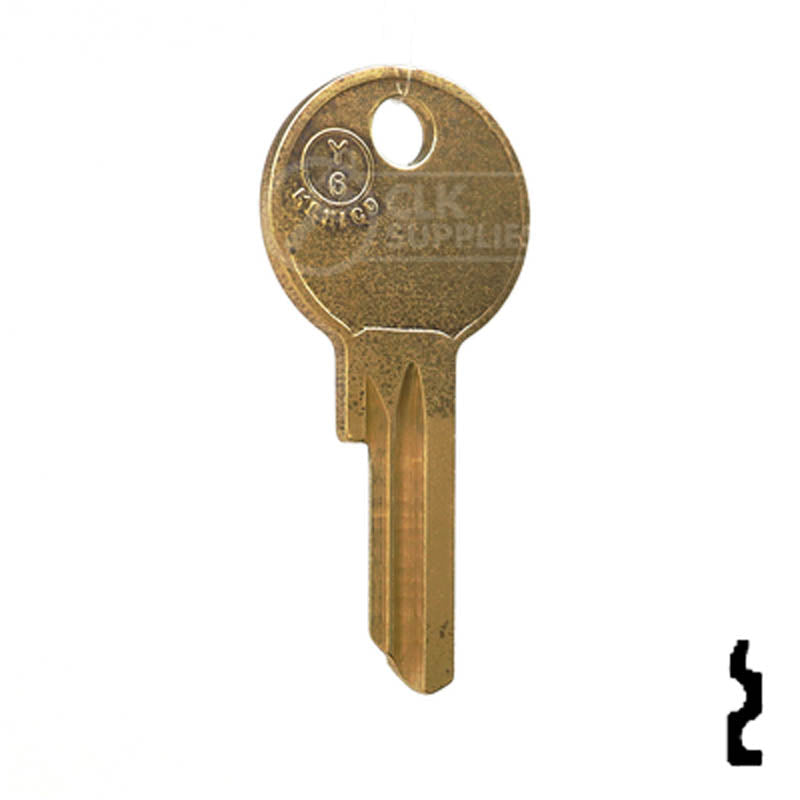 Y6, 997X Yale Key Office Furniture-Mailbox Key JMA USA