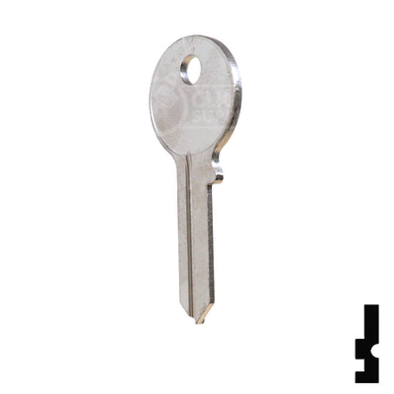 1046A American Padlock Key Padlock Key Ilco
