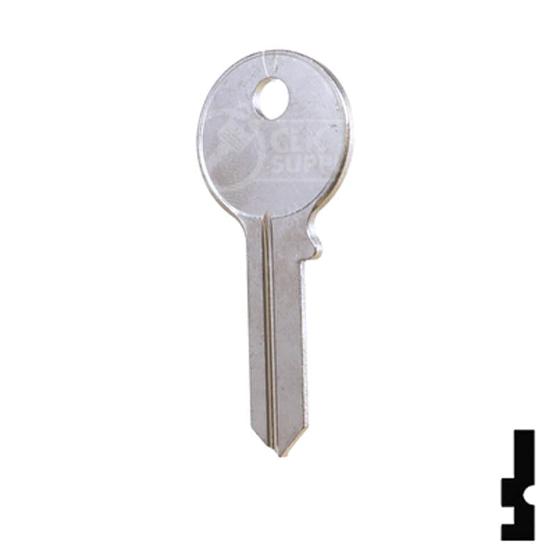 1046A American Padlock Key Padlock Key Ilco