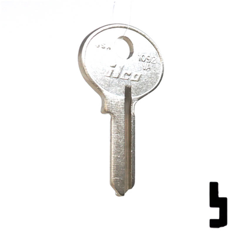 1092VA Master Lock Key Padlock Key Ilco
