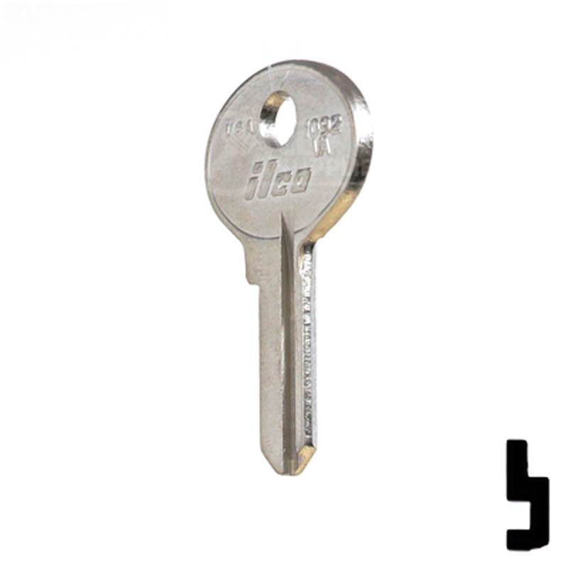 1092VA Master Lock Key Padlock Key Ilco