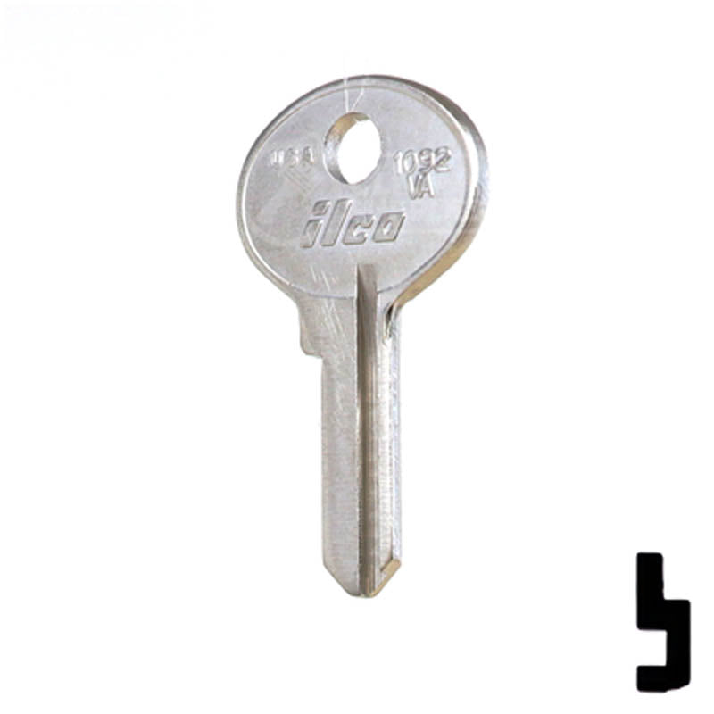 1092VA Master Lock Key Padlock Key Ilco