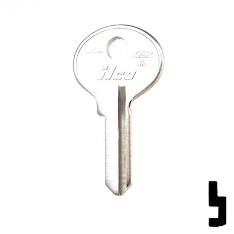 1092VA Master Lock Key Padlock Key Ilco