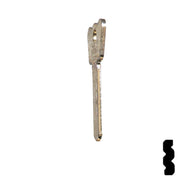 1286BR Master Padlock Flat Steel Key Padlock Key Ilco