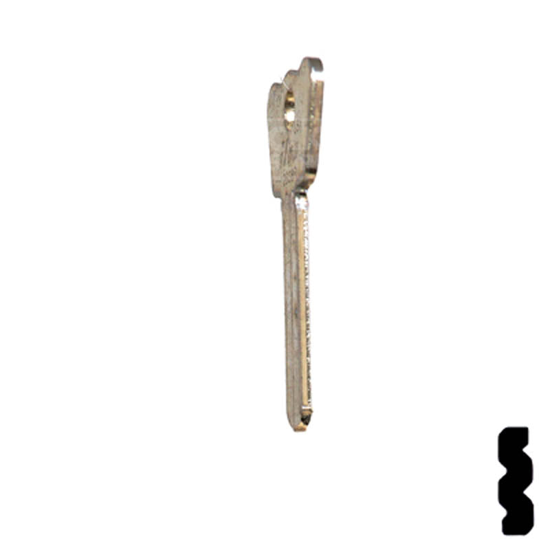 1286BR Master Padlock Flat Steel Key Padlock Key Ilco