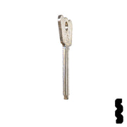 1286BR Master Padlock Flat Steel Key Padlock Key Ilco