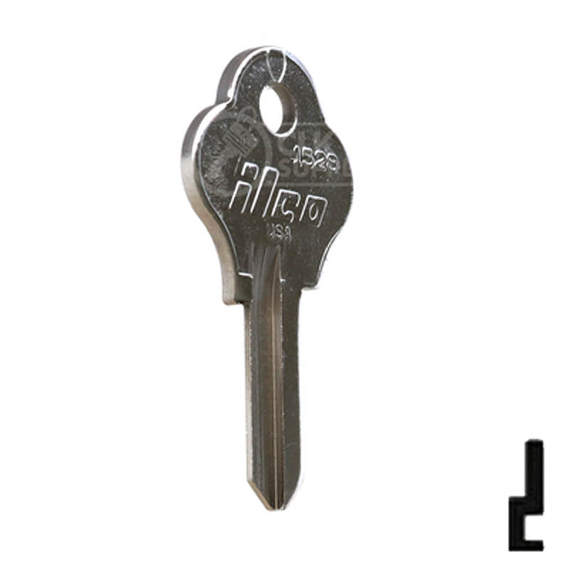 1528 Pado Key Padlock Key Ilco