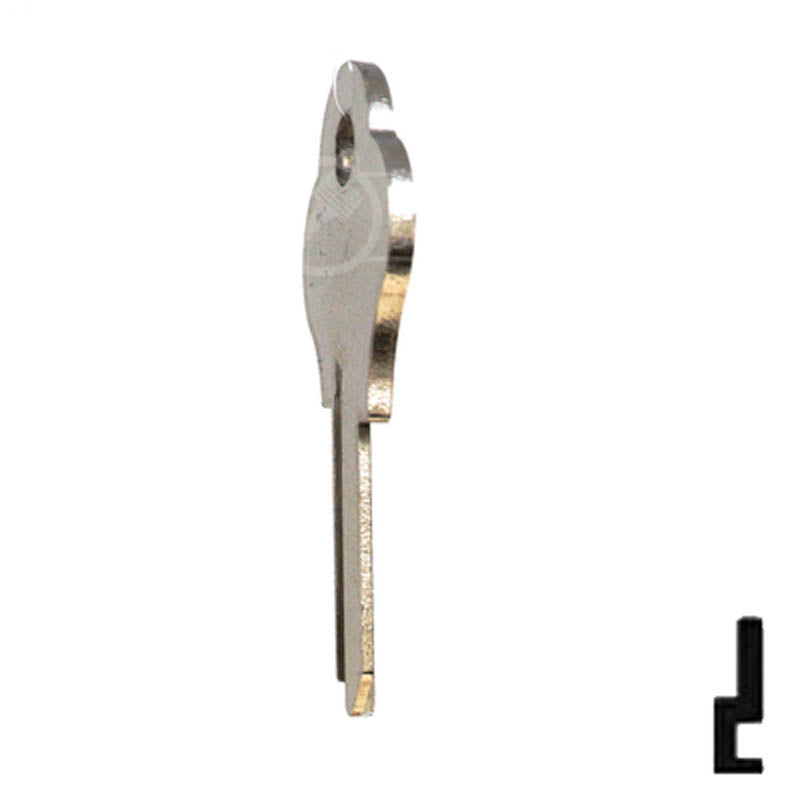 1528 Pado Key Padlock Key Ilco