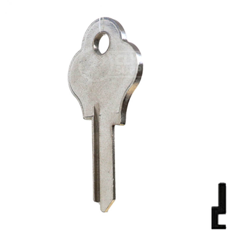 1528 Pado Key Padlock Key Ilco