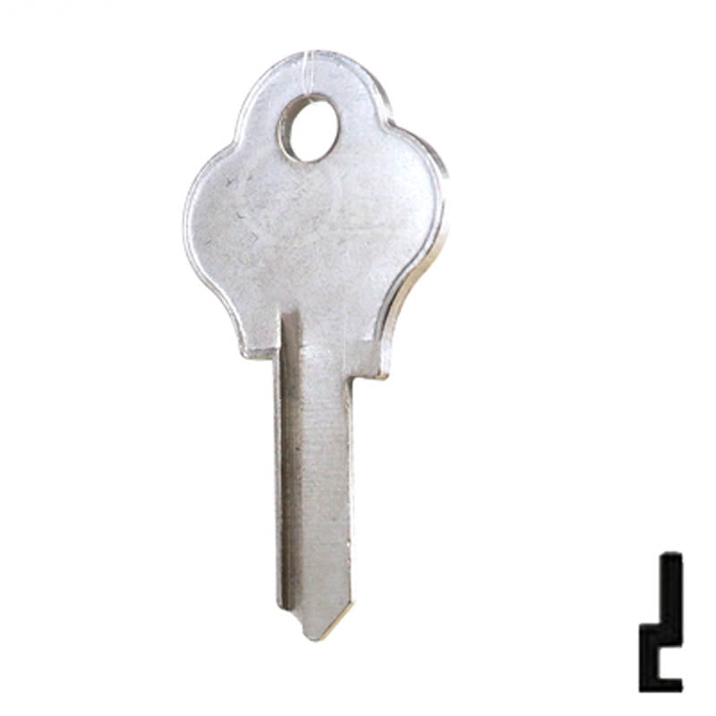 1528 Pado Key Padlock Key Ilco