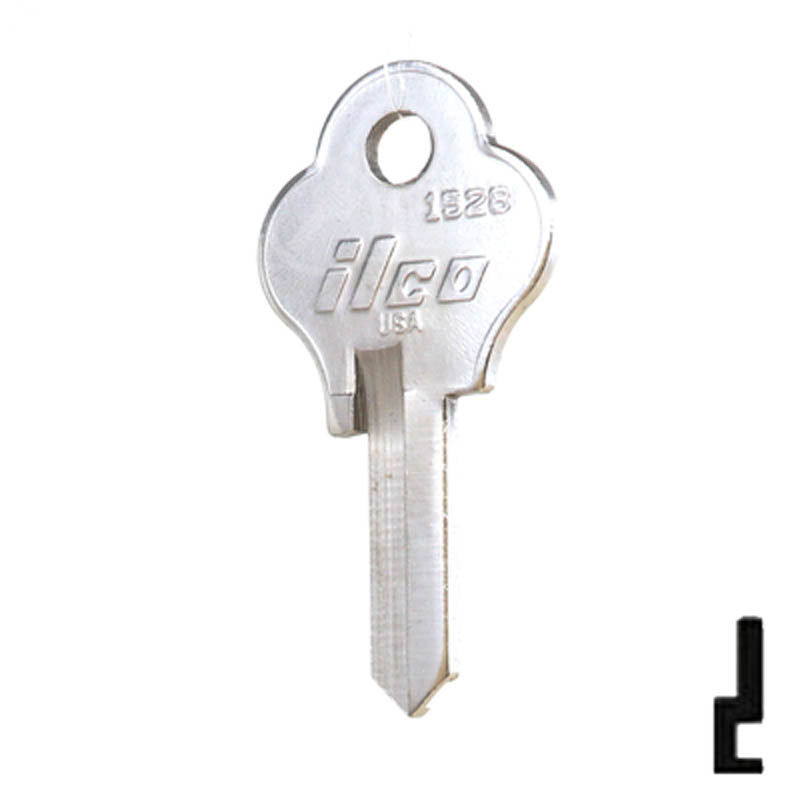1528 Pado Key Padlock Key Ilco