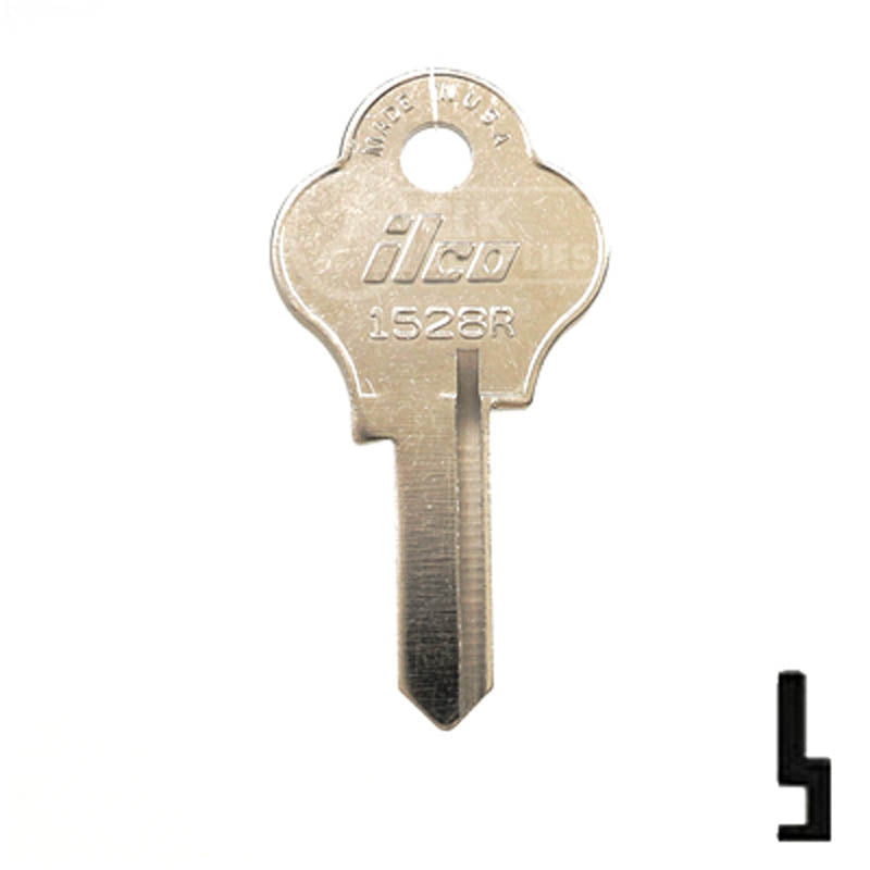 1528R Pado Key Padlock Key Ilco