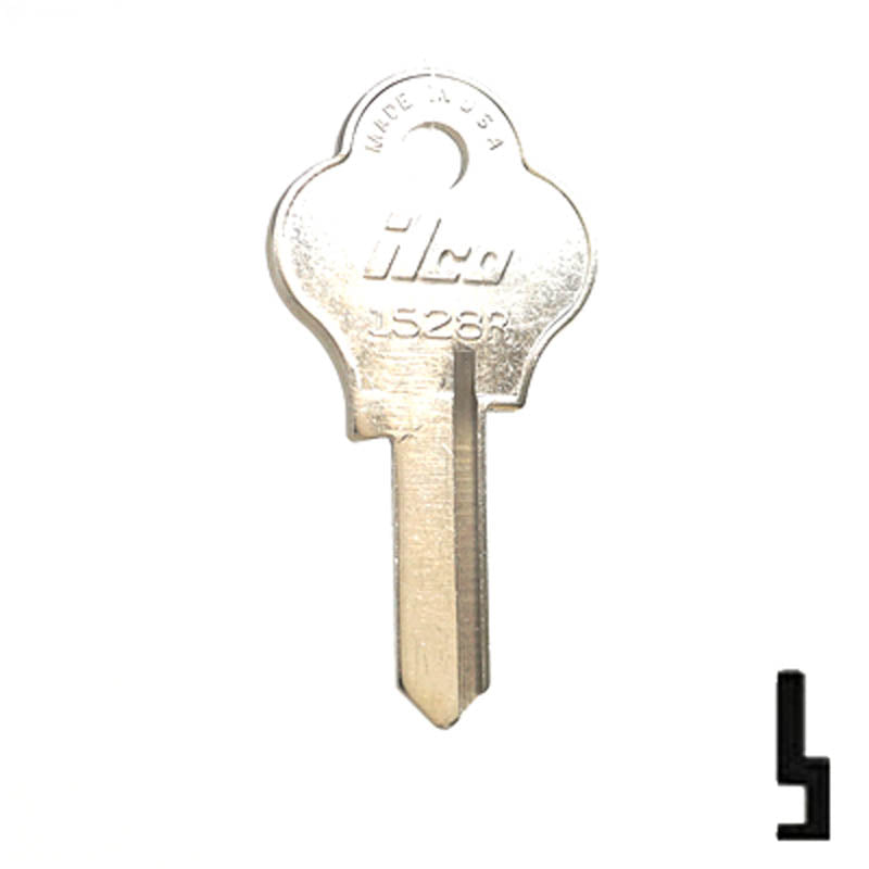 1528R Pado Key Padlock Key Ilco