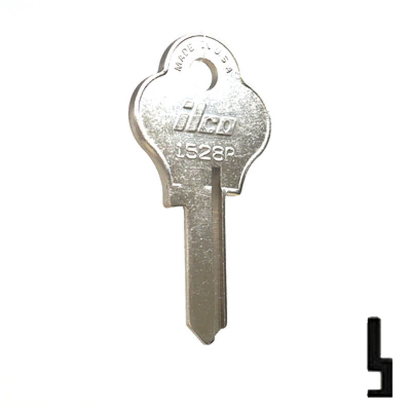 1528R Pado Key Padlock Key Ilco