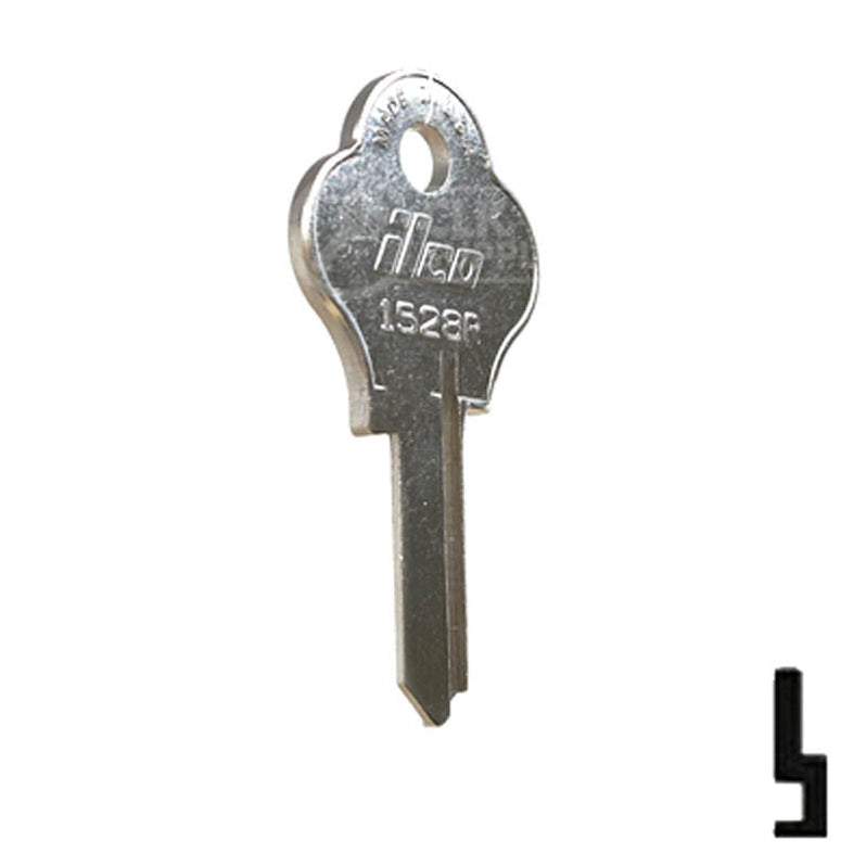 Padlock Key Blanks | Uncut Key Blank | Pado | 1528R by Ilco | CLK Supplies