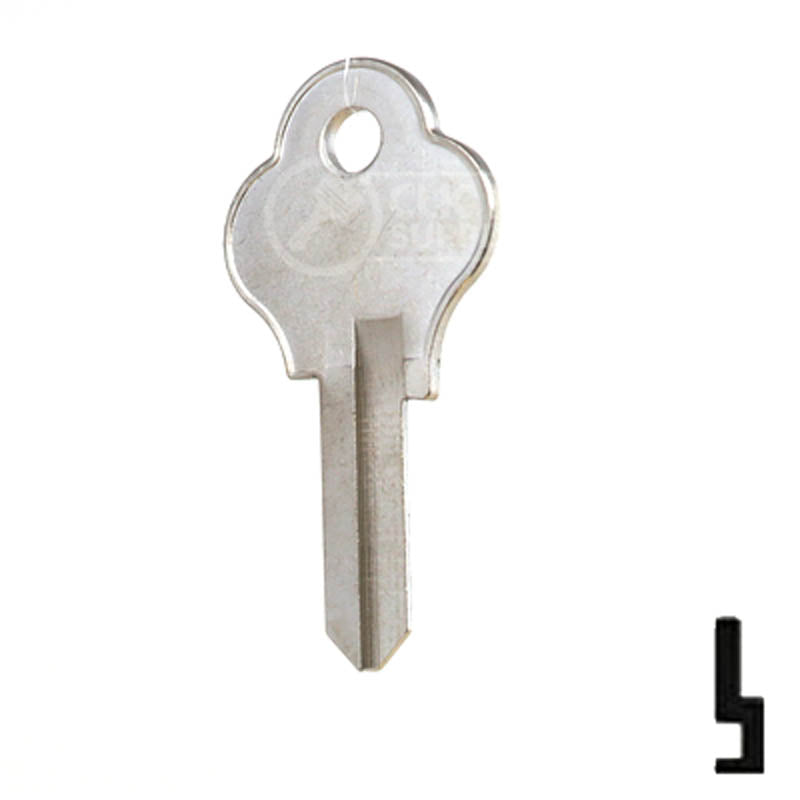 1528R Pado Key Padlock Key Ilco