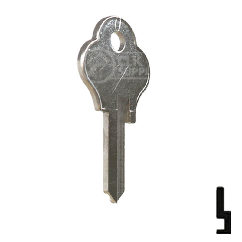1528R Pado Key Padlock Key Ilco