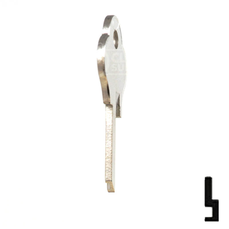 1528R Pado Key Padlock Key Ilco