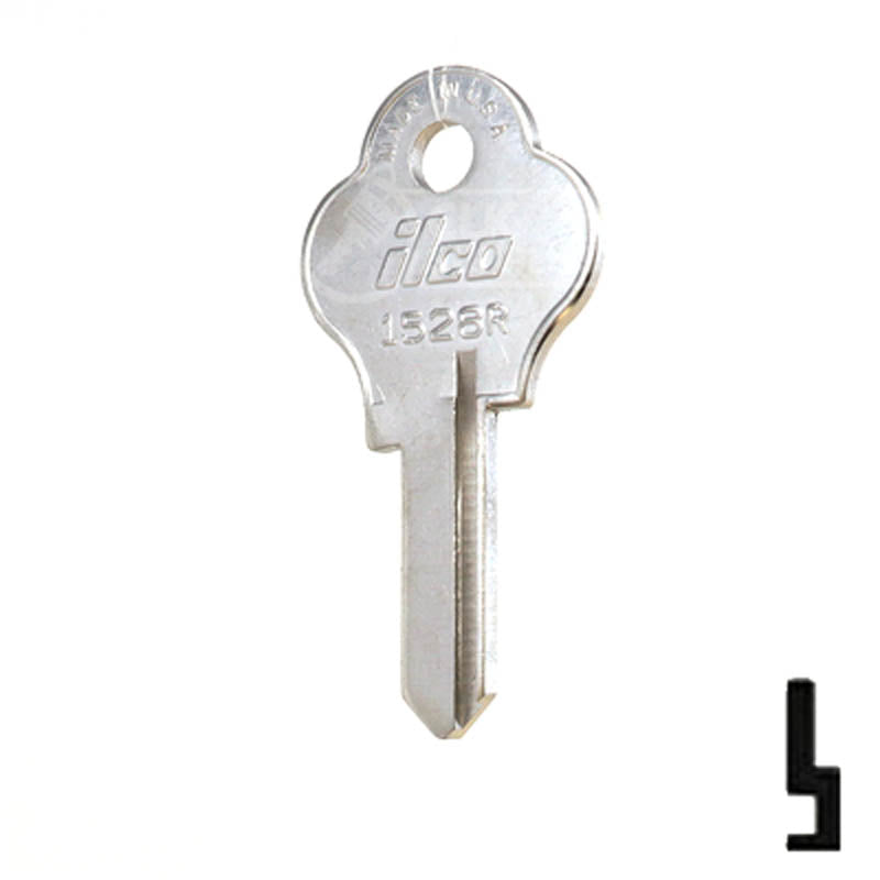 1528R Pado Key Padlock Key Ilco