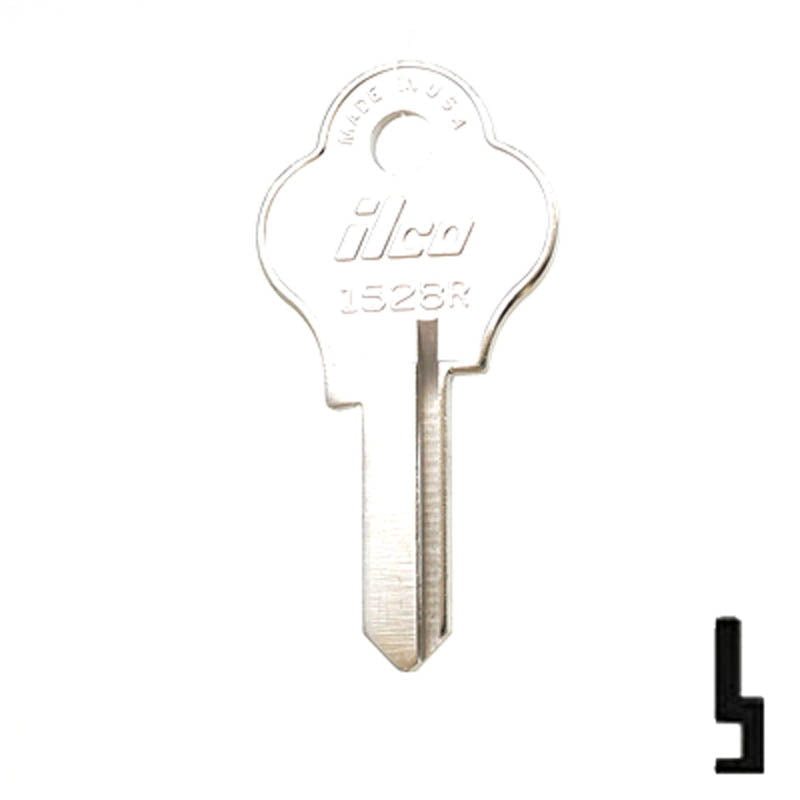 1528R Pado Key Padlock Key Ilco