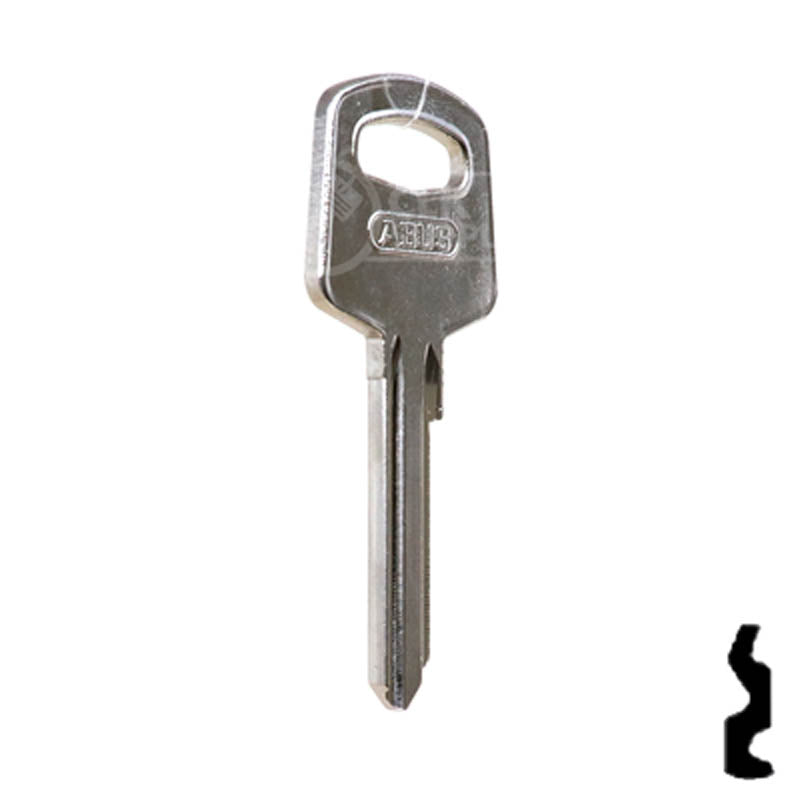 Abus 72 Series Key Blank RH6 Padlock Key Abus Lock Co.