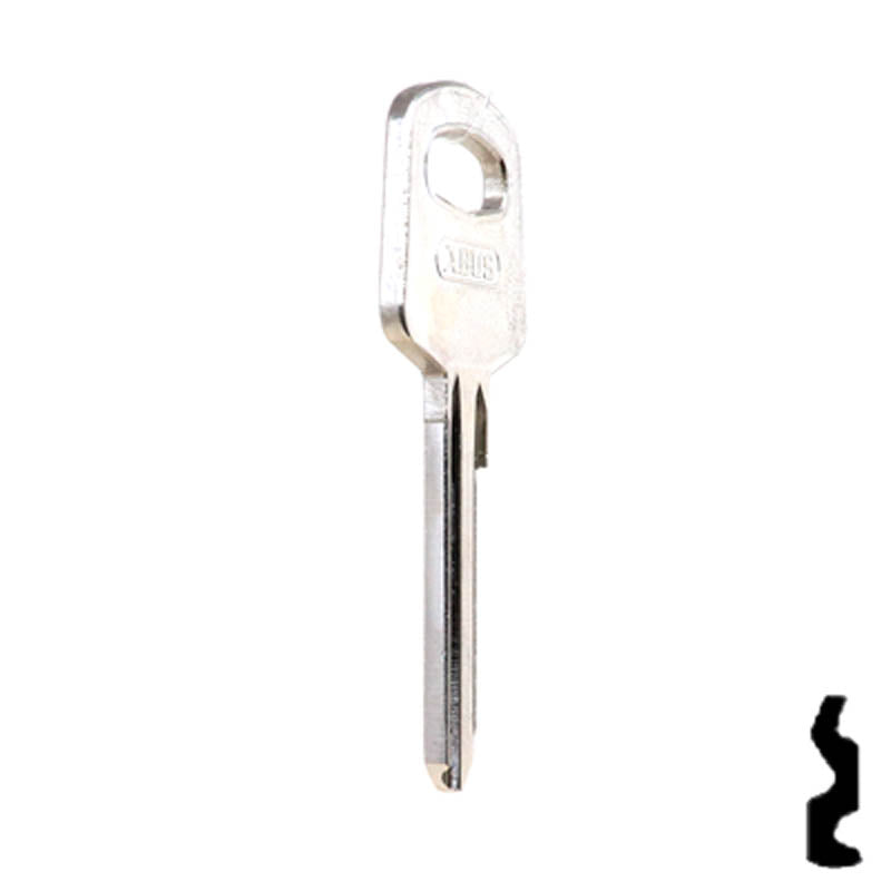 Abus 72 Series Key Blank RH6 Padlock Key Abus Lock Co.