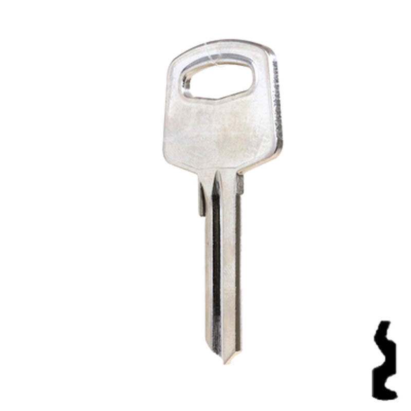 Abus 72 Series Key Blank RH6 Padlock Key Abus Lock Co.