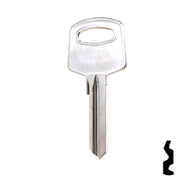 Abus 72 Series Key Blank RH6 Padlock Key Abus Lock Co.