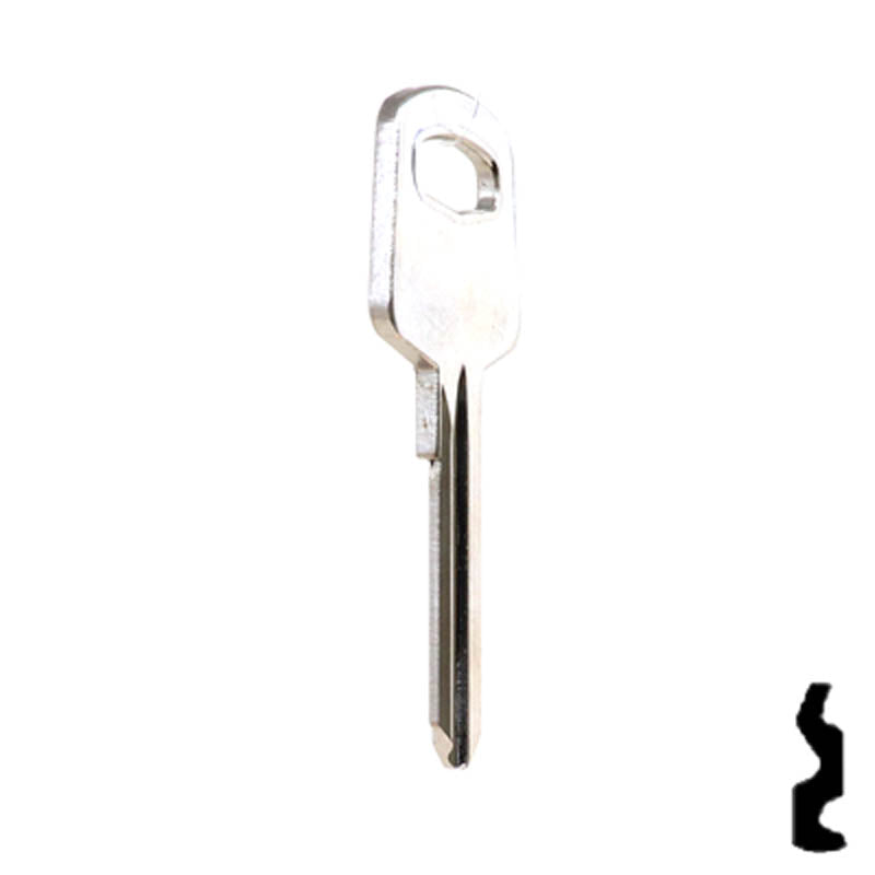 Abus 72 Series Key Blank RH6 Padlock Key Abus Lock Co.
