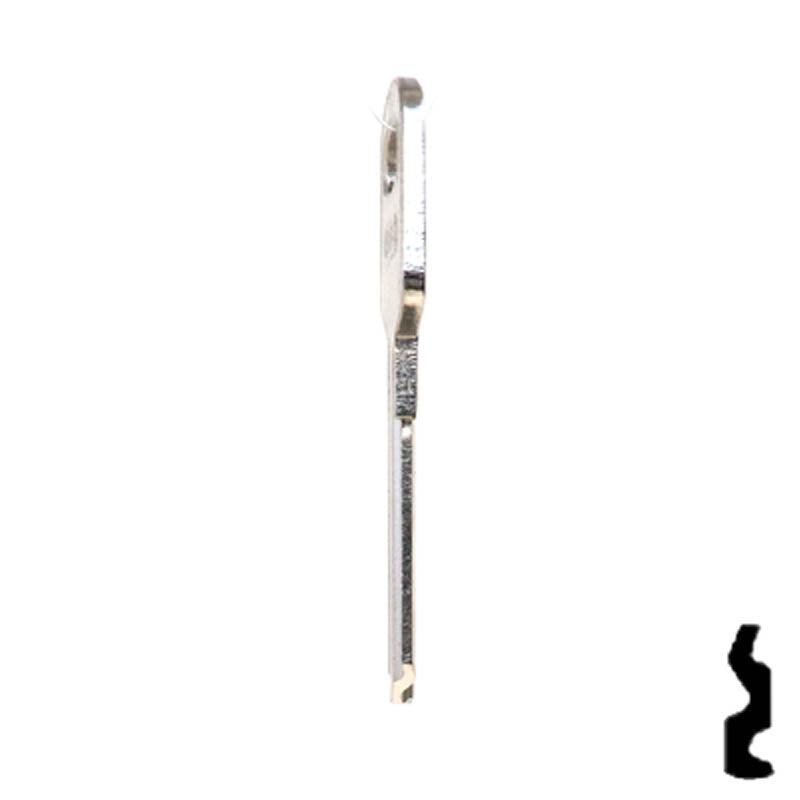Abus 72 Series Key Blank RH6 Padlock Key Abus Lock Co.
