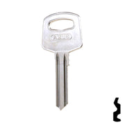 Abus 72 Series Key Blank RH6 Padlock Key Abus Lock Co.