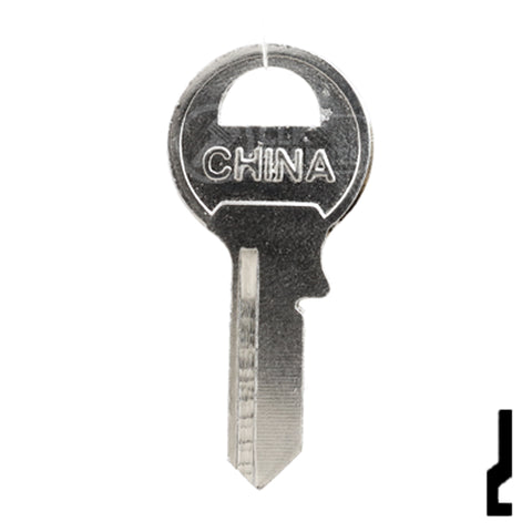 China Padlock Uncut Key Blank | M1R (CHINA-M1)